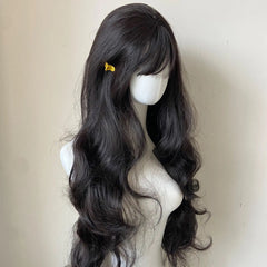 Long Hair Wig for Women and Elegant French Style Layered Natural Realistic Wig