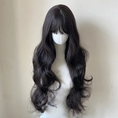 Long Hair Wig for Women and Elegant French Style Layered Natural Realistic Wig