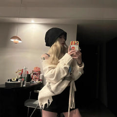 Hat Wig for Women Autumn Platinum Curly Hair Sweet and Cool Hat Wig