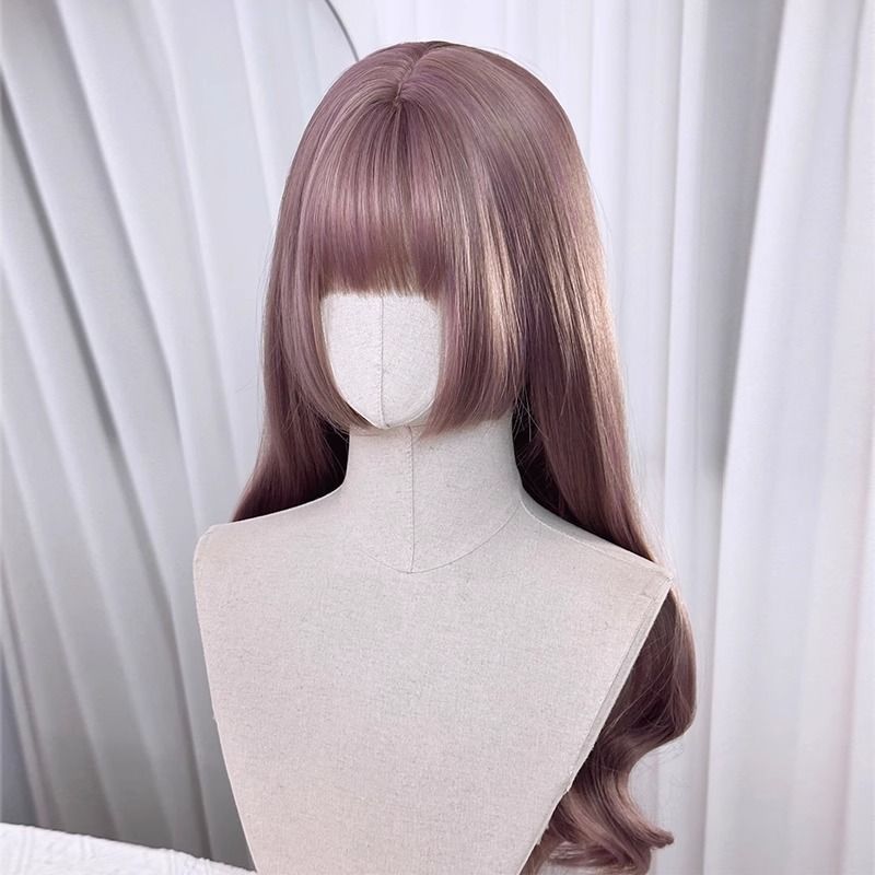 Cute Purple Lolita Japanese Natural Sweetheart Synthetic Hair Wig