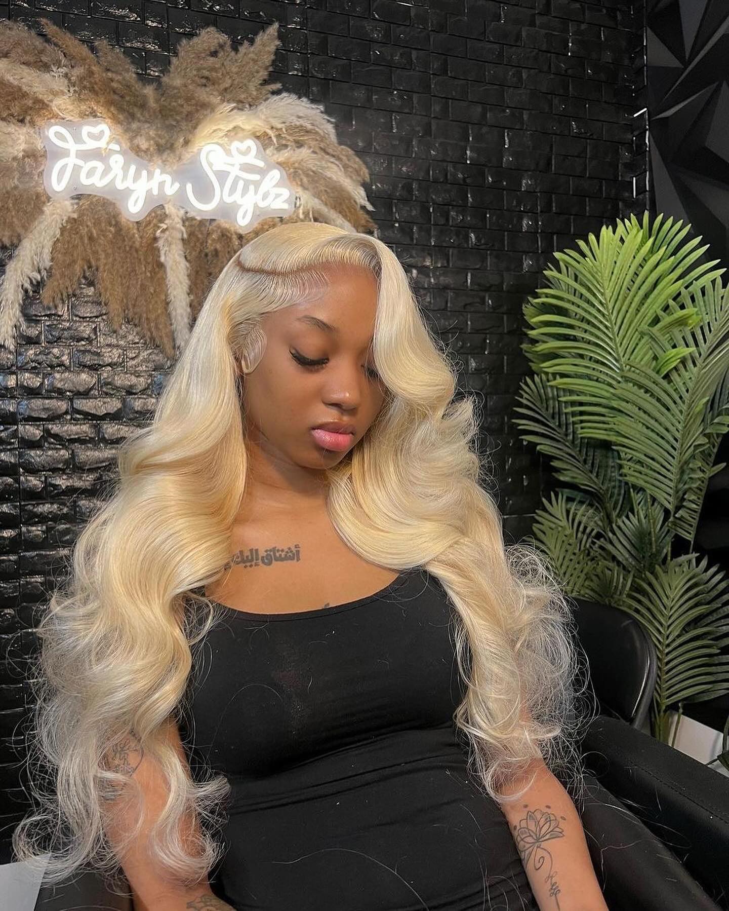 613 Lace Front Wig Human Hair 13x4 Blonde Wig Human Hair 200 Density