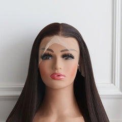 Stella-Natural Black Synthetic 13x4 Lace Front Wig